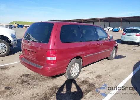 2004 Kia Sedona Ex/Lx из США, поврежденный, VIN KNDUP131446510801
